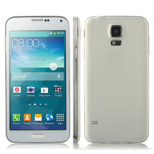 Perfect S5 MTK6582 Quad Core 1GB RAM 16G Rom Rear Camera 13.0 MP 5.1 Inch Android 4.4 Mobile phone with free case